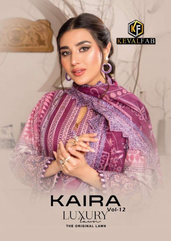 Keval Kaira Vol-12 cotton Designer exclusive Dress Materail 